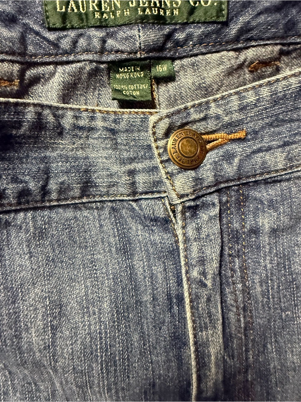 Polo by Ralph Lauren Light Blue Denim Overalls